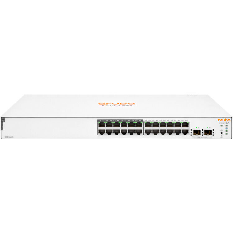 Aruba 1830 24G Switch, 12x PoE 195W, 2 SFP | JL813A
