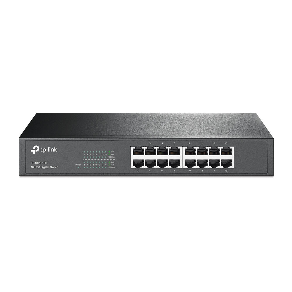 TP-Link 16-Port Gigabit Switch | TL-SG1016D