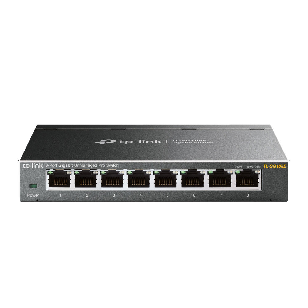 TP-Link 8-Port Gigabit Easy Smart Switch | TL-SG108E
