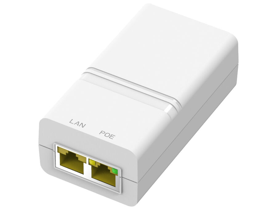 Procet Gigabit 52V 30W PoE Adapter with No Cable | POE-52V30W