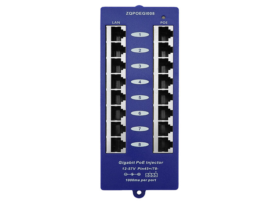 8 Port Gigabit Passive PoE Injector | POE-8G