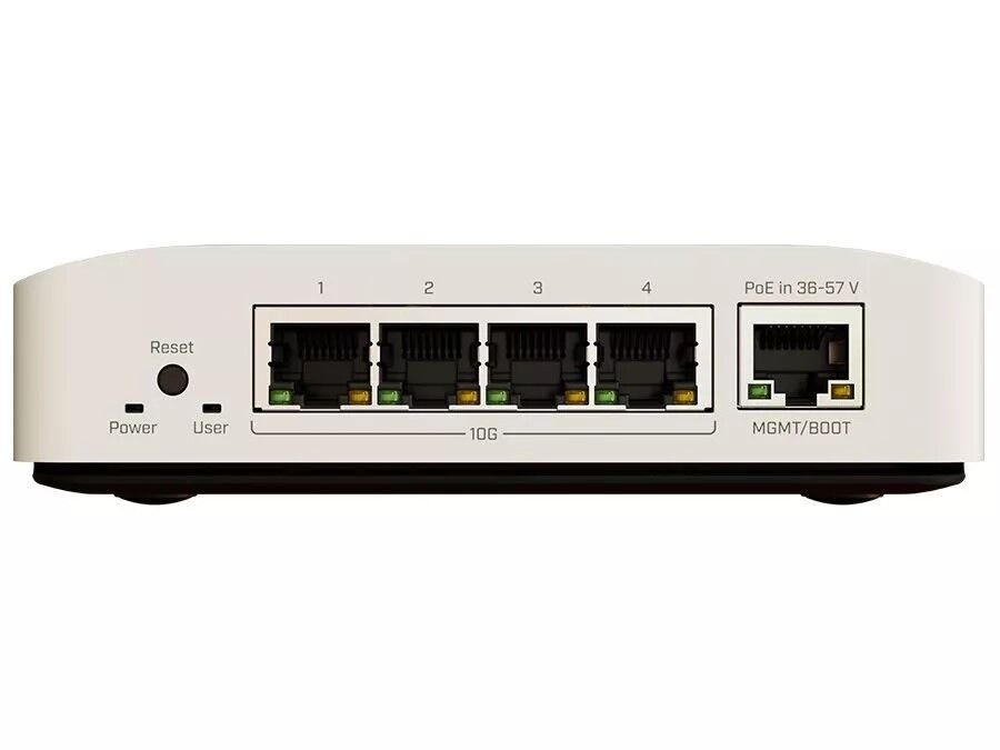 MikroTik Cloud Router Switch 4 Port 10Gbps with PoE Input  | RB-CRS304XG