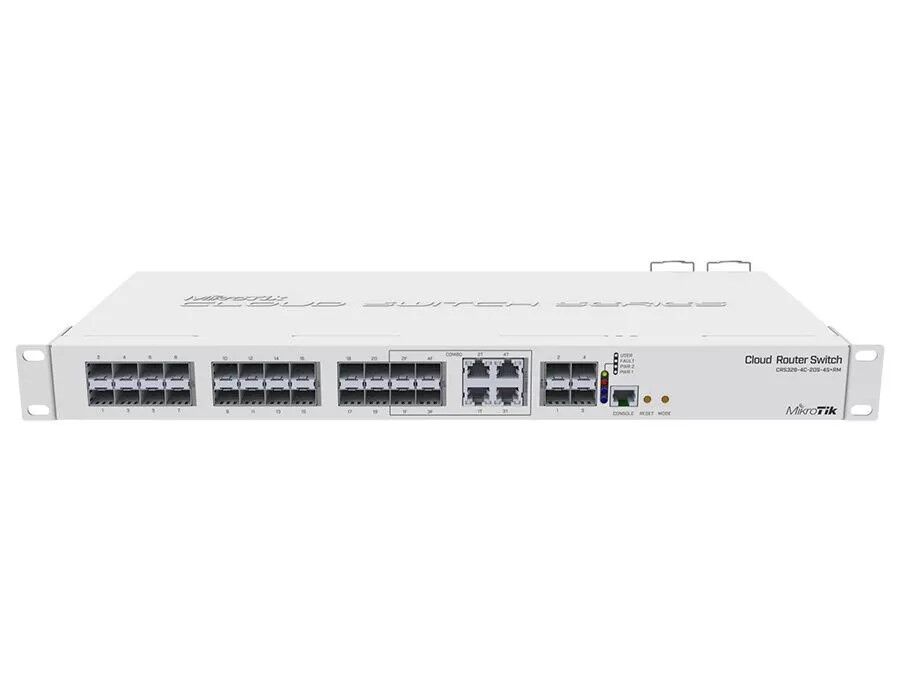 MikroTik Cloud Router Switch 20 Port SFP 4SFP+ 4 Gigabit/SFP Ports  | RB-CRS328S
