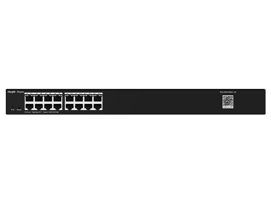 Reyee 16 Port Gigabit Smart Managed Switch | RG-ES216GC-V2