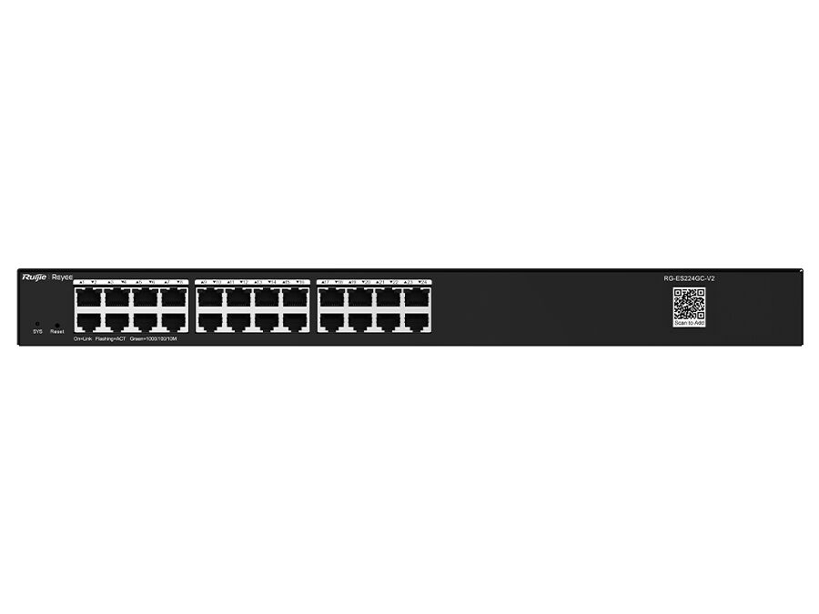 Reyee 24 Port Gigabit Smart Managed Switch | RG-ES224GC-V2