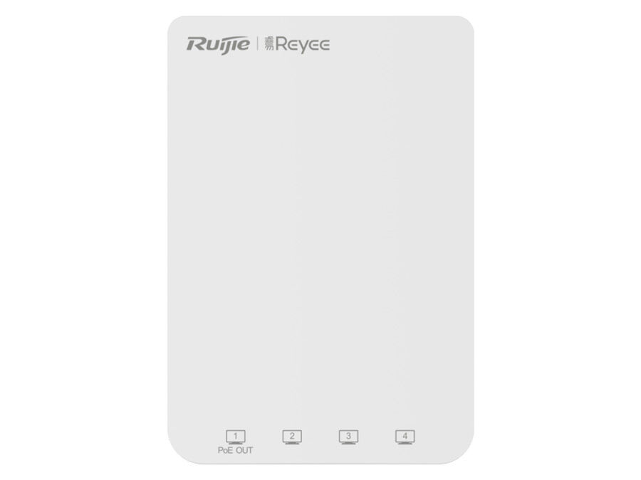 Reyee Dual Band AC 1300Mbps 5 Port Gigabit Mesh In-Wall AP | RG-RAP1200GP