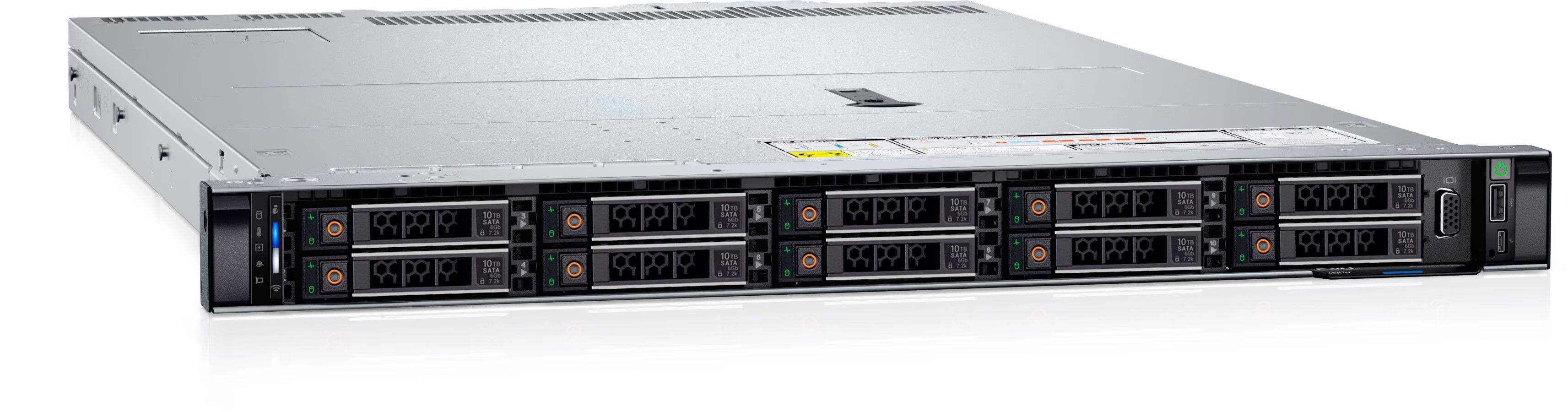 Dell PowerEdge R660xs Rack Server – Xeon Silver 4410Y | 16 GB DDR5 | 480 GB SSD | 700 W PSU