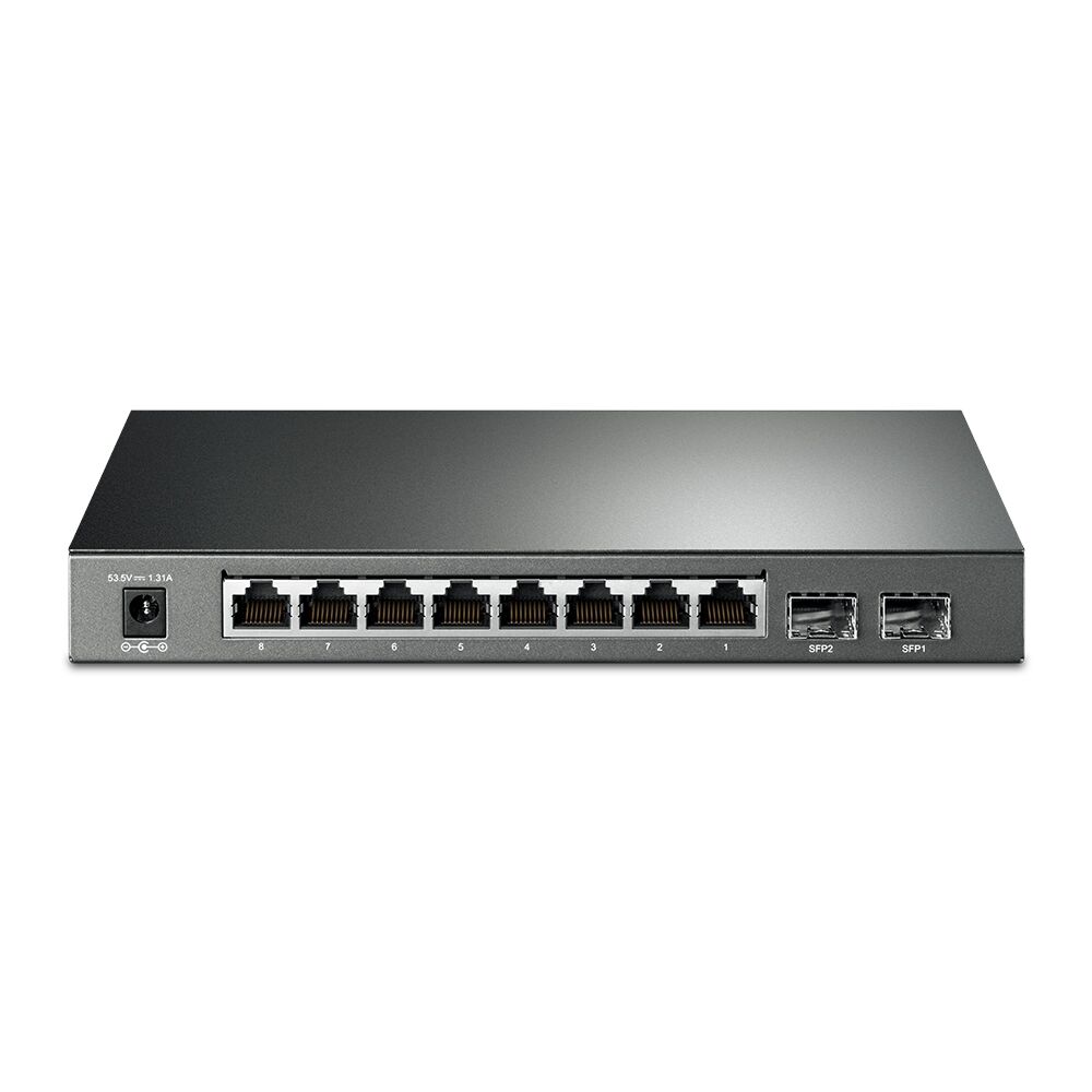 TP-Link Omada 8-Port Gigabit Smart PoE+ Switch with 2 SFP Slots | SG2210P