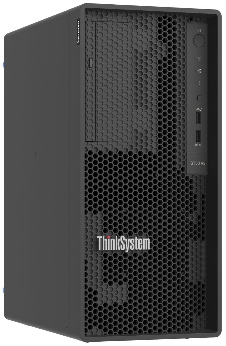 Lenovo ThinkSystem ST50 V3 Tower Server – Xeon E-2414 | 16GB RAM | 2× 960GB SSD | 500W PSU | 3-Year Warranty