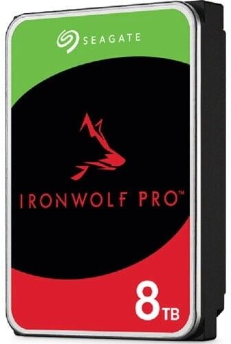 Seagate Ironwolf Pro ST8000NT001 8TB 3.5" HDD NAS Drives; SATA 6GB/s Interface; Unlimited Bays Supported , ST8000NT001 | ST8000NT001