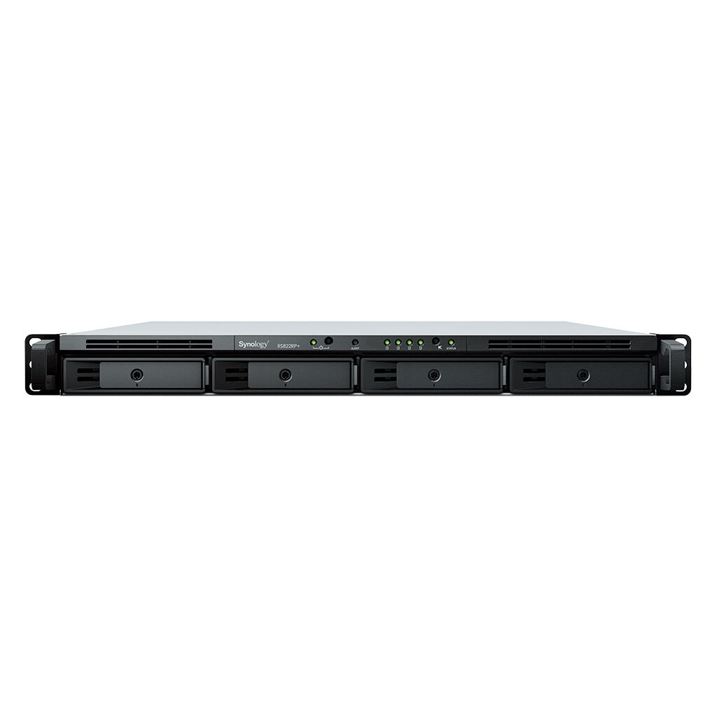 Synology 16-Bay Enterprise Rackmount NAS – Dual 10GbE, Xeon D, Redundant PSU (3U)