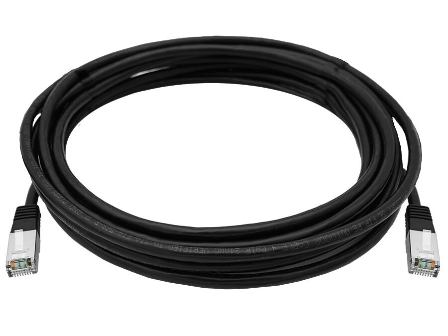 5M Shielded UV Protected Cat5e Flylead - (10 Per Pack) | TC-FLY05