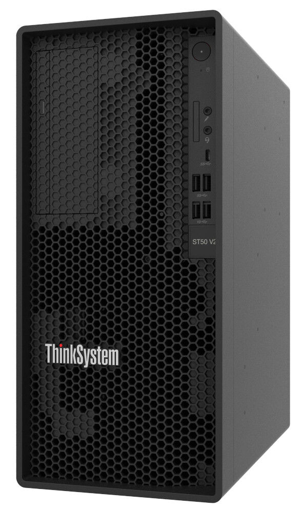 Lenovo Server ST50v2  - Intel Xeon E-2324G 4C 3.1GHz - 16GB RAM - 2x960GB SSD - 500W PSU | 7D8JA043EA