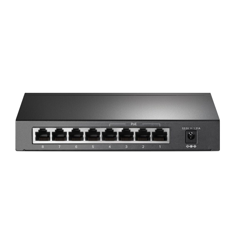 8-Port 10/100Mbps Desktop Switch with 4-Port PoE | TL-SF1008LP