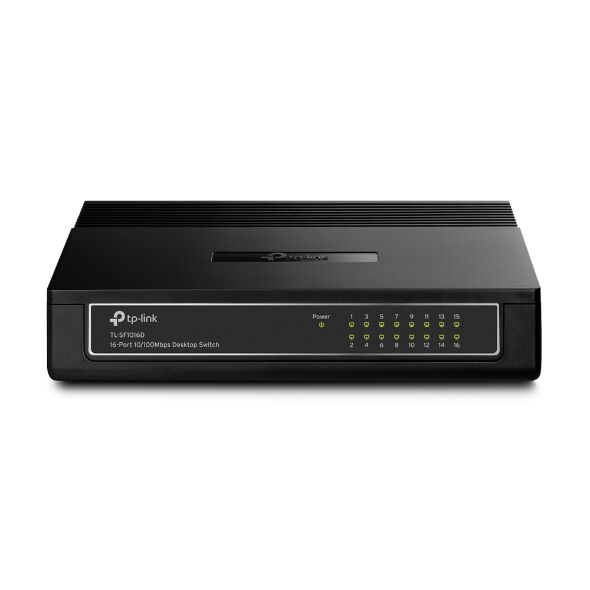 TP-Link 16-Port 10/100 Mbps Desktop Switch | TL-SF1016D