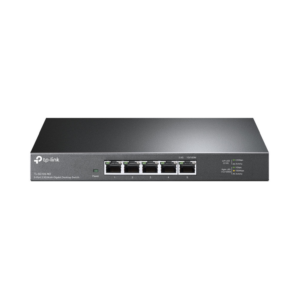 TP-Link 8-Port 2.5G Multi-Gigabit Desktop Switch | TL-SG108-M2