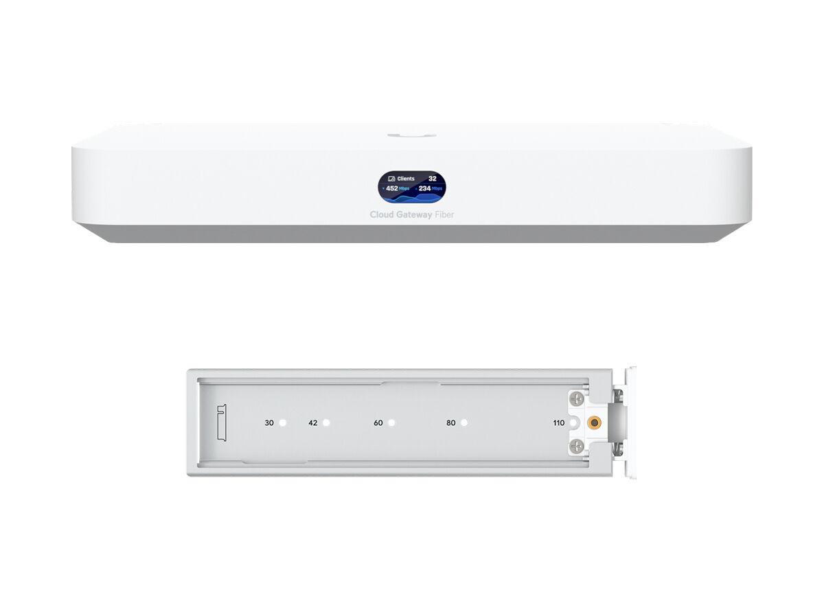 Ubiquiti 10G Multi-WAN UniFi Cloud Gateway Fiber with M.2 SSD Tray | UCG-Fiber & UACC-SSD-Tray