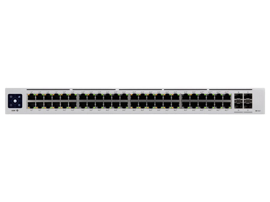 Ubiquiti 48 Port Gigabit 195W 32 POE 4SFP UniFi Switch | USW-48P