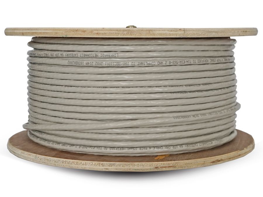 Cattex CAT6 - 100M - Grey Network Cable - Premium Range | CAT6100S-P