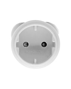 2-Pin Schuko to 16A 3-Pin Adaptor