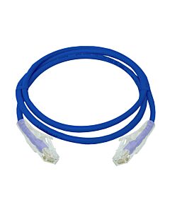 CAT6 1 Meter UTP Patchleads / Flyleads Blue - (10 Per Pack)