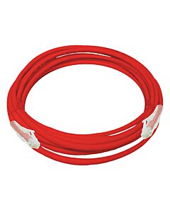 CAT6 5 Meter UTP Patchleads / Flyleads Red - (10 Per Pack)