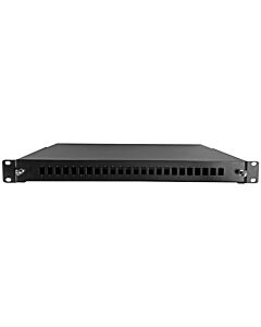 Scoop 24 Port Fiber Sliding Patch Panel Blank