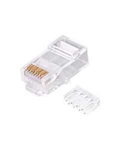 RJ45 Cat6a UTP Modular Plug - (50 Per Pack)