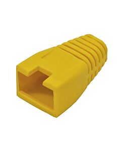 RJ45 Connector Boots - Yellow  - (50 Per Pack)