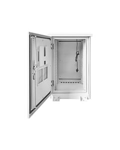 SCOOP 18U 600mm Deep Outdoor Cabinet with 2 fans