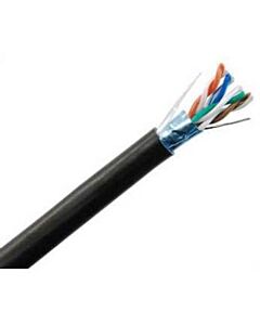 Cattex CAT5e Network Cable -500M - Black UV STP
