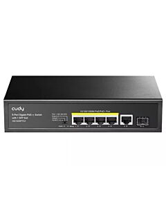Cudy 5 Port Gigabit with 4 PoE 120W 1SFP Switch