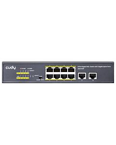 Cudy 10-Port Gigabit PoE Switch with 8 PoE Ports - Delivering Power and Connectivity