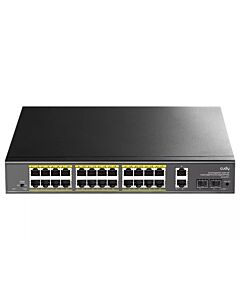 Cudy 26 Port with 24 PoE 290W 2 Gigabit 1SFP Combo Switch