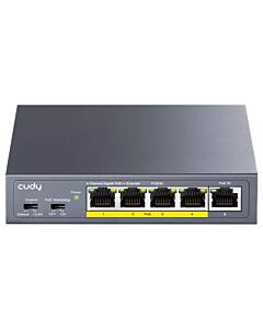 Cudy 4 Port Gigabit PoE 1x PoE Input 60W Switch 