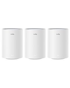 Cudy Dual Band WiFi 6 3000Mbps Multi-Gigabit Mesh 3-Pack M3000