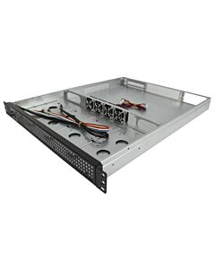 CHASSIS 1U for ATX motherboards with 4 HDD bays 550mm deep