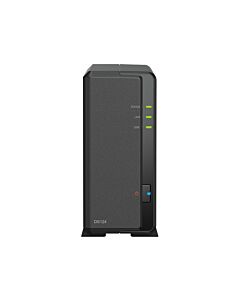 Synology DS124 Slim 1-Bay NAS: Realtek CPU, 1GB DDR4