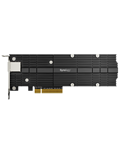 Single Port 10GBASE-T & M.2 SSD Combo Add-in Card; 10 Gbps; Full Duplex; PCIe 3.0 x8 compatible