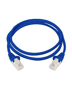 CAT5e 1 Meter UTP Patchleads / Flyleads | Blue - (10 Per Pack)