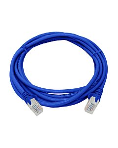 CAT5e 3 Meter UTP Patchleads / Flyleads | Blue - (10 Per Pack)