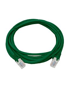 CAT5e 3 Meter UTP Patchleads / Flyleads | Green - (10 Per Pack)