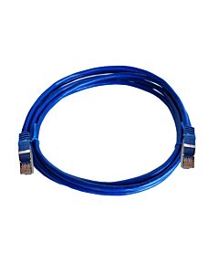 CAT5e 3 Meter FTP Patchleads / Flyleads Blue - (10 Per Pack)