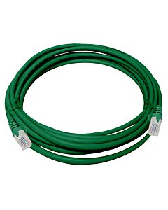 CAT5e 5 Meter UTP Patchleads / Flyleads | Green - (10 Per Pack)