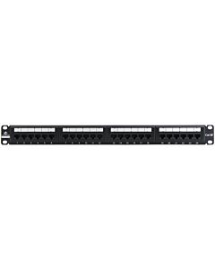24 Port Cat5e Fully Populated Patch Panel