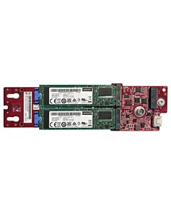 ThinkSystem M.2 SATA/x4 NVMe 2-Bay Adapter