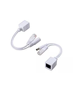 Passive PoE Injector and Splitter Set