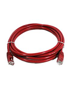 Cattex CAT6 - 0.5m - Red Flyleads - (10 Per Pack)