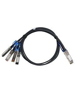 Linkbasic Breakout Cable 1M 1 QSFP28 to 4 SFP28 Uplink Cable