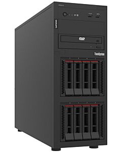 Lenovo ThinkSystem ST250 V3 Tower Server – Xeon E-2468, 32GB DDR5, RAID 5350-8i, 8x2.5" Backplane, XCC2 Platinum, 800W PSU